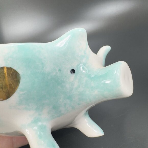 Anthropologie Nesting Pigs Measuring Cups Porcelain Set 1 Cup 1/2 Cup And 1/3 - Picture 4 of 13